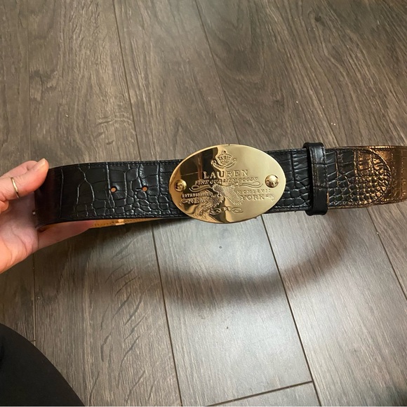 Lauren Ralph Lauren Accessories - Lauren Ralph Lauren Oval Buckle Belt